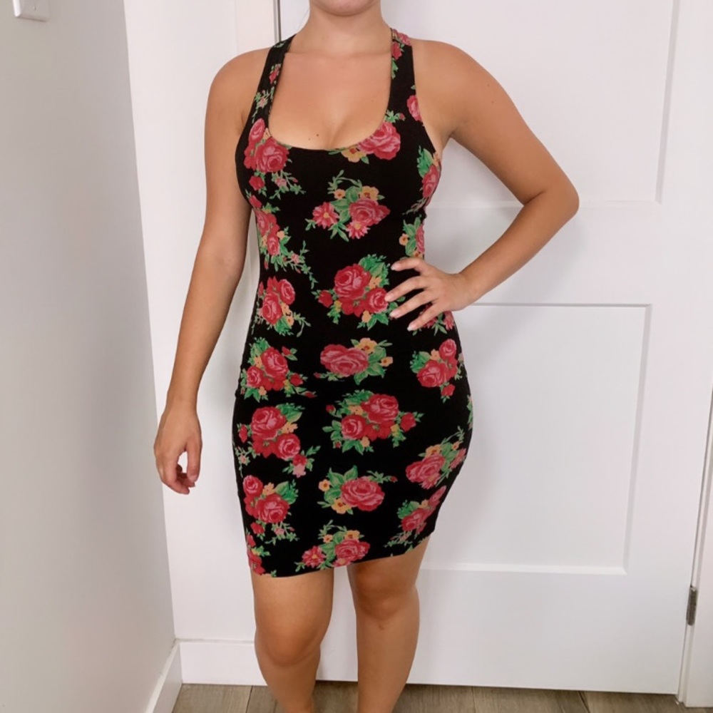GUESS Summer Floral Mini Dress